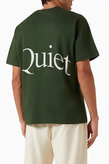 Jumbo Wordmark T-shirt in Cotton