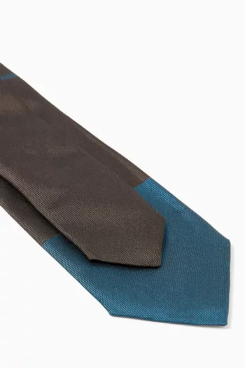 Classic Logo Tie in Silk