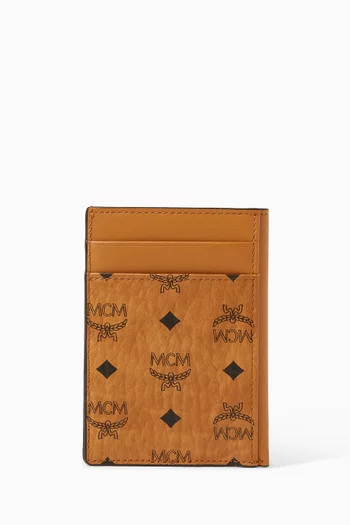 Aren Card Case in Visetos Canvas