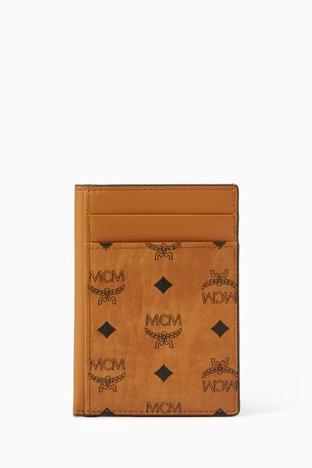 Aren Card Case in Visetos Canvas