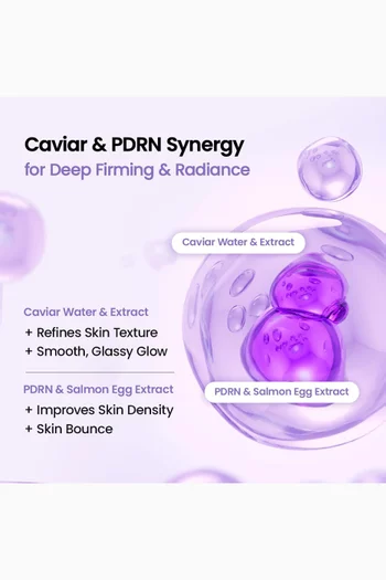 Rejuvenating Caviar PDRN Real Deep Mask, 4 x 34g