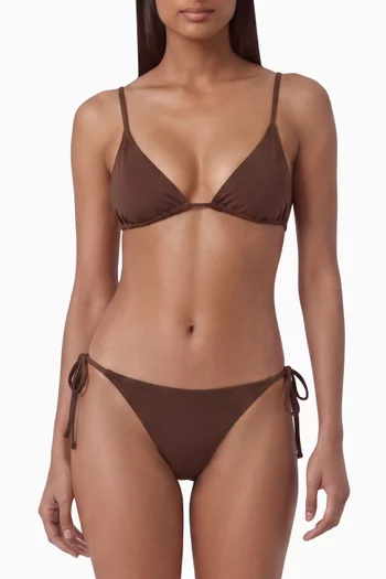 Mouna Triangle Bikini Top