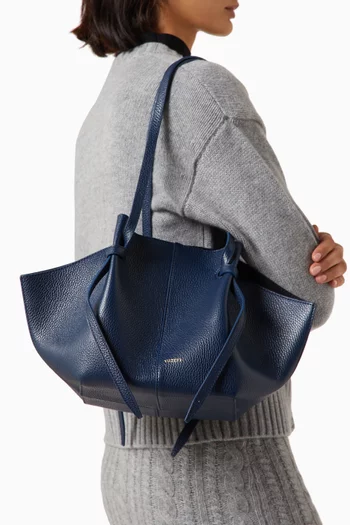 Mochi Tote Bag in Pebble-grained Bovine Leather