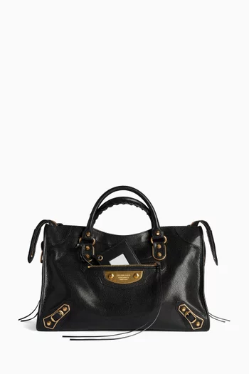 Medium Le City Uptown Bag in Goatskin