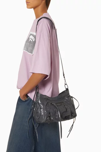 Small Le City Bucket Bag in Lambskin