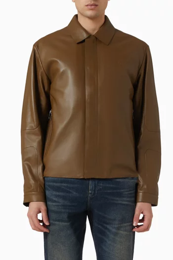 x Porsche Jacket in Leather