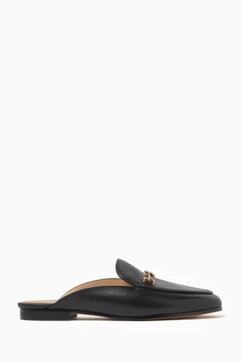 Linnie Bit Mules in Leather