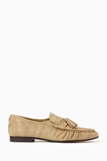 Lana Tassel Loafers in Suede