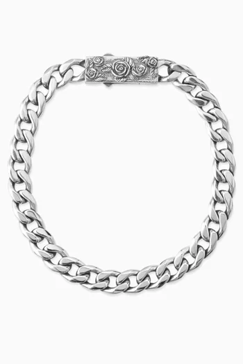 Roses Bracelet in Sterling Silver