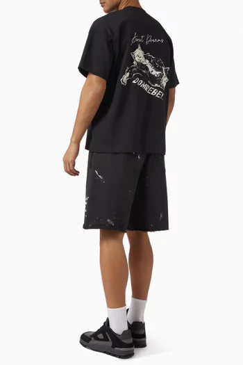 Catnap T-shirt in Cotton