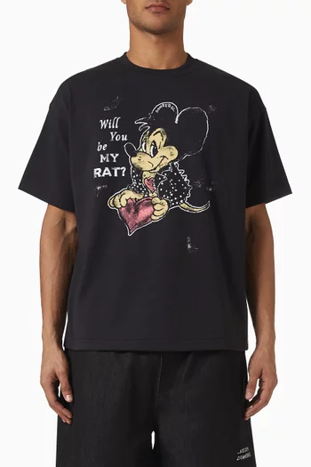 My Rat T-shirt in Cotton