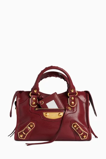 Mini Le City Uptown Bag in Goatskin