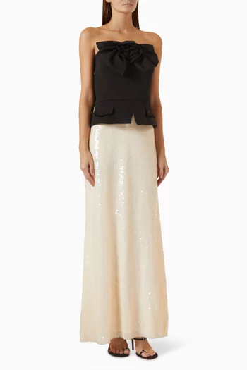 Strapless Corset Gown