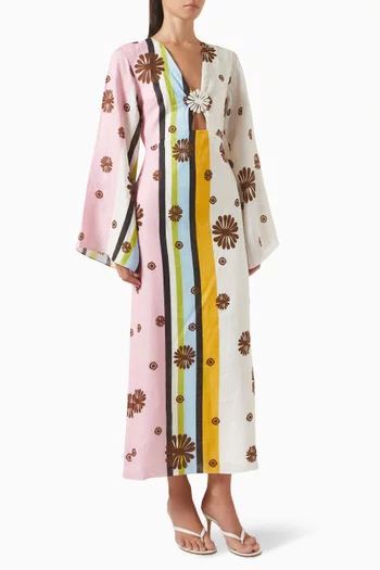 Calabria Printed Dress