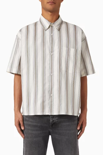 Maza Stripe Shirt in Cotton