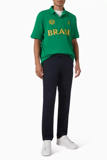 Brasil Polo T-shirt in Knit