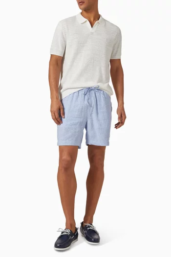 Woven Shorts in Linen