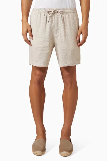 Woven Shorts in Linen