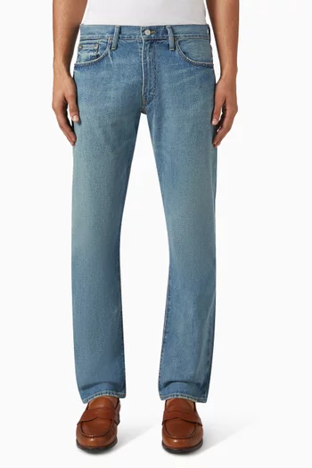 Straight-leg Jeans in Denim