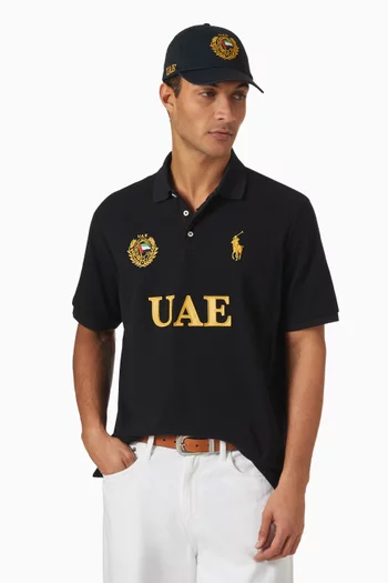 UAE Classic Baseball Cap in Cotton-twill