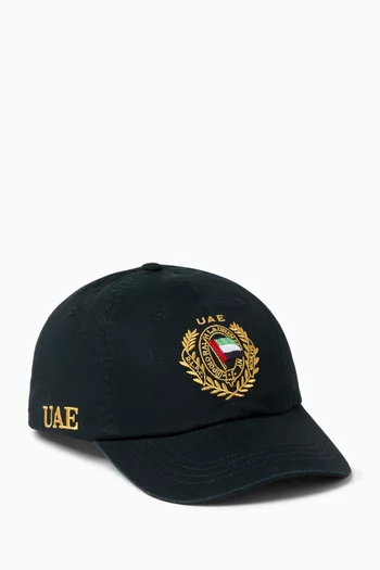 UAE Classic Baseball Cap in Cotton-twill