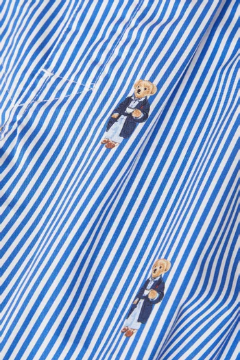 Printed Boxers in Cotton, Set of 3