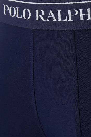 Classic Trunks in Stretch Cotton, Set of 3