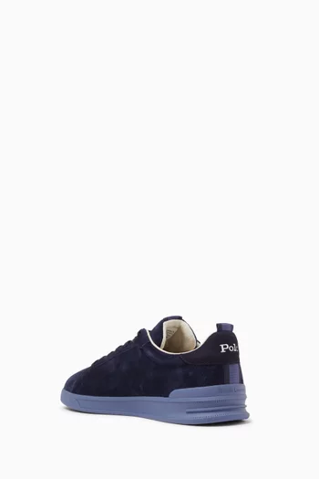 Heritage Court Rib Sneakers in Suede