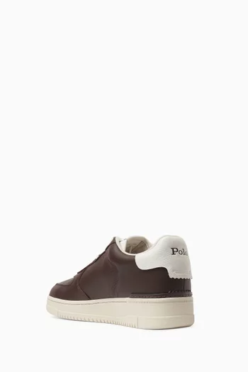 Masters Court Signature Sneakers in Leather