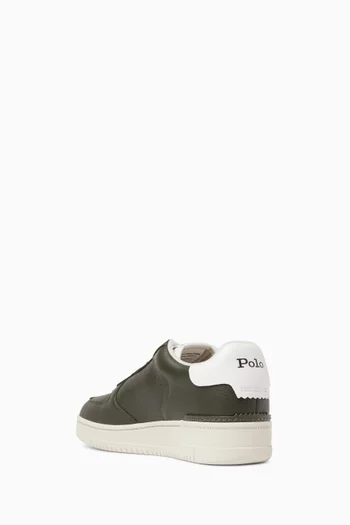 Masters Court Signature Sneakers in Leather