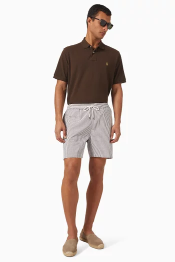 Logo Polo T-shirt in Knit