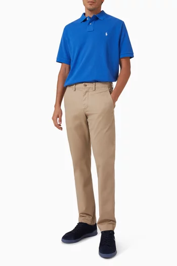 Logo Polo T-shirt in Knit