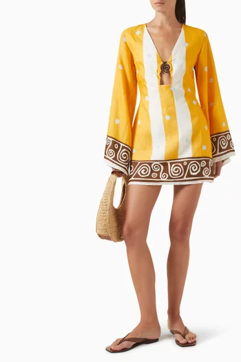 Tessa Printed Mini Dress