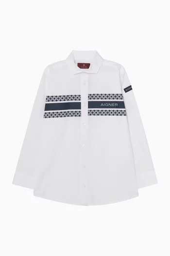Checkboard Strip Shirt