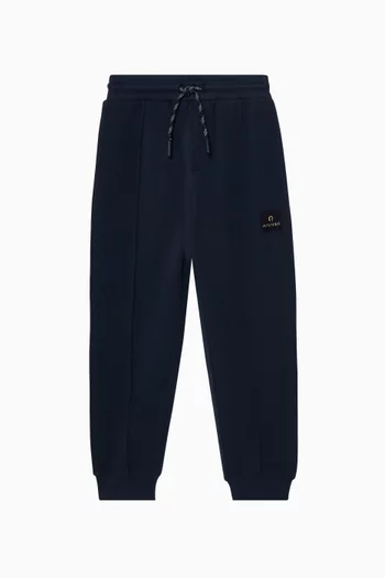Logo-embroidered Sweatpants in Cotton