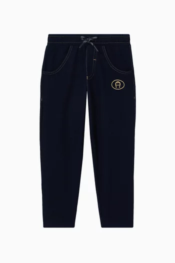 Look Alike Denim Sweatpants