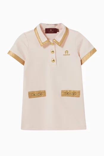 Logo Polo Dress