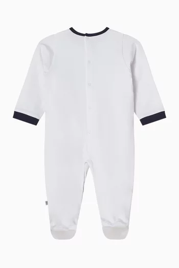 Oversized Logo Sleepsuit