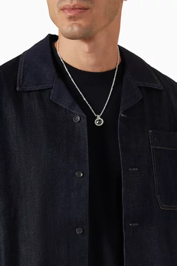 Margarita Superstar Necklace in Silver