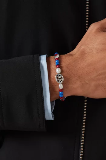 Mediterranean Superstar Bracelet in Silver-plated Metal