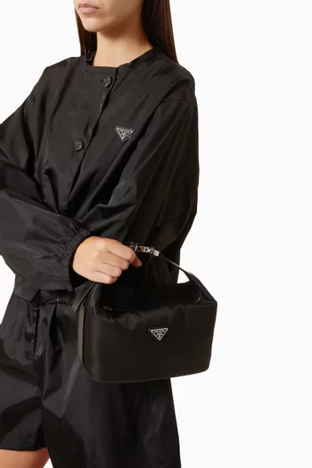 Mini Chérie Top-handle Bag in Re-Nylon