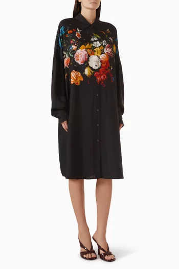 Dasia Floral-print Shirtdress
