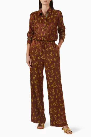 Chloris Floral-print Shirt