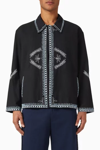 Fez Embroidered Jacket