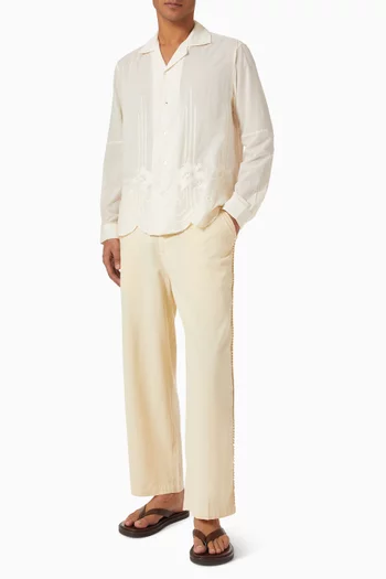 Corniche Straight-fit Pants