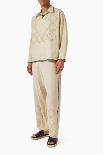 Eric Embroidered Pants