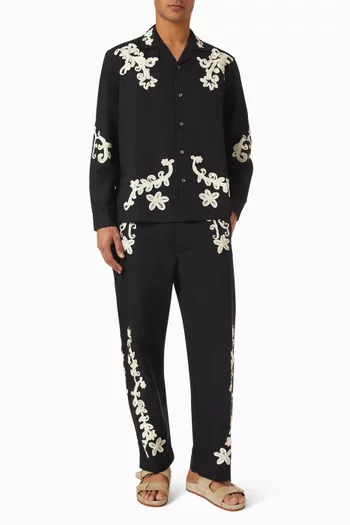 Taja Embroidered Pants