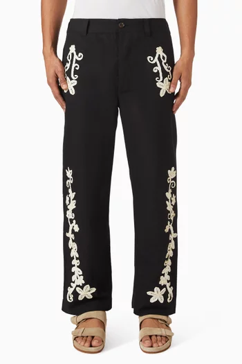 Taja Embroidered Pants