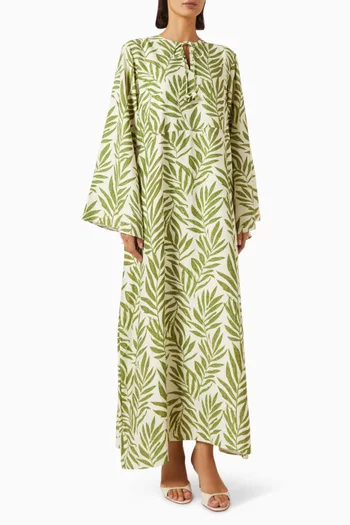 Naira Moza Kaftan in Rayon