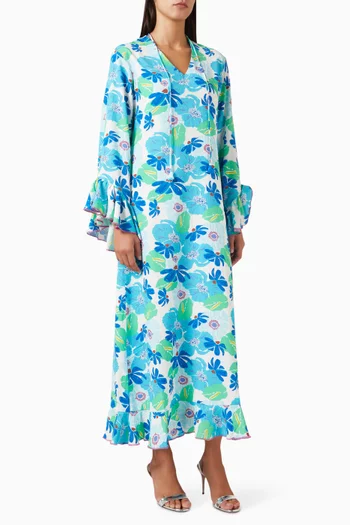 Hazel Ruffle Kaftan